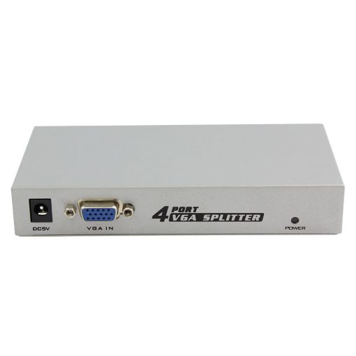DIVISOR / EXTENSOR DE VIDEO VGA DE 4 PUERTOS