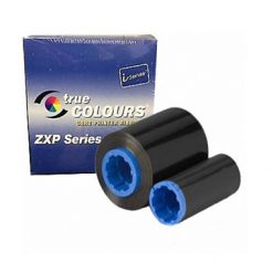 Zebra 800012-901 | Ribbon TRUE COLORS NEGRO K, 2500 Imagenes, Impresora ZXP8&9