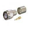 RF 182110 | Conector Coaxial, Mini UHF Coaxial, Macho Recto, Crimpado