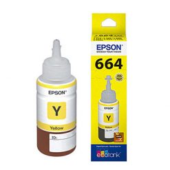 Epson T664 | Tinta Amarillo 70ml Original