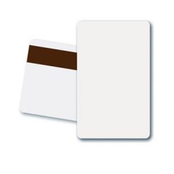 Zebra 104523-112 | TARJETAS PVC BLANCAS /RAYA MAG CR-80 BAJA COERCITIVIDAD/ 30MIL (500 PZAS)