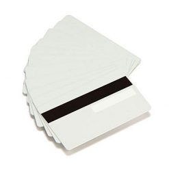 Zebra 104523-118-01 | TARJETAS PVC BLANCAS /PANEL DE FIRMA/RAYAS MAG HI-CO/CR-80 30MIL (500 PZAS)