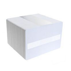 Zebra 104523-118 | TARJETAS PVC BLANCAS/PANEL DE FIRMA/CR-80 30MIL (500 PZAS)