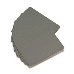 Zebra 104523-132 | TARJETAS PVC COLOR-PLATA METÁLICA/30MIL (500 PZAS)