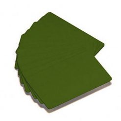 Zebra 104523-135 | TARJETAS PVC COLOR-VERDE/30MIL (500 PZAS)