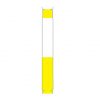 ZEBRA 10006995-7K | BRAZALETES 1"X 11" AMARILLO ADULTO/Z-Band Direct/1200 PULSERAS