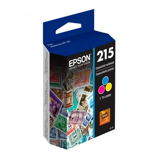 Epson 215 - Color (cian, magenta, amarillo) - original