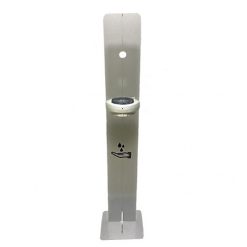 PEDESTAL VERTICAL PARA EQUIPOS DE CONTROL DE TEMPERATURA + DISPENSADOR AUTOMÁTICO