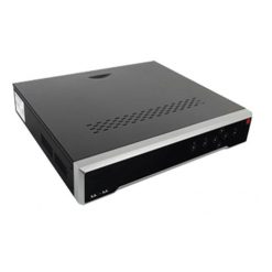 NVR 12 Megapixel / 32 Canales IP / H.265+ / 16 puertos PoE+ / 4 Bahías de Disco Duro