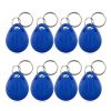 Token/Llaveros RFID para control de acceso (azul) 100 unidades