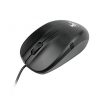 Xtech - Mouse - USB - Wired - All black - 3D 3-button XTM-205