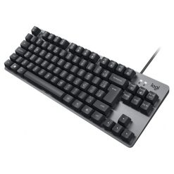 Logitech - Keyboard - Wired - Brilliant red