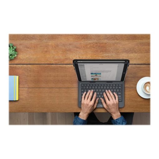 Logitech Universal Folio for 9-10 inch Tablets - Caja de teclado y folio - inalámbrico - Imagen 4