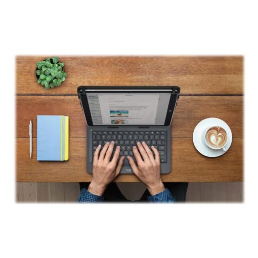 Logitech Universal Folio for 9-10 inch Tablets - Caja de teclado y folio - inalámbrico - Imagen 5