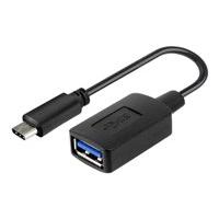 Xtech XTC-515 - Adaptador USB - USB-C (M) reversible a USB Tipo A (H) - USB 3.0 - 11.9 cm - negro
