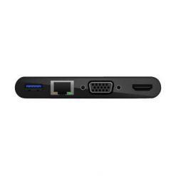 Belkin Multimedia + Charge Adapter - Estación de conexión - USB-C - VGA, HDMI - GigE