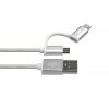Klip Xtreme - USB cable - Apple Lightning / Micro-USB Type B - 4 pin USB Type A - 1 m