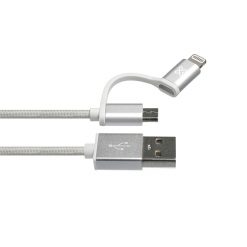 Klip Xtreme - USB cable - Apple Lightning / Micro-USB Type B - 4 pin USB Type A - 1 m