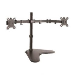 Klip Xtreme KPM-311 - Base para 2 pantallas LCD - plástico, acero de alta calidad - negro