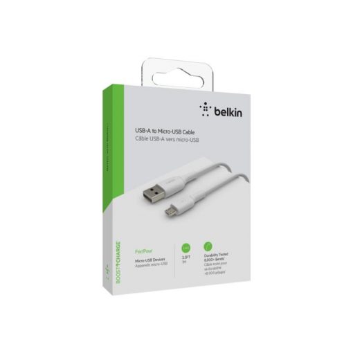 Belkin BOOST CHARGE - Cable USB - Micro-USB tipo B (M) a USB (M) - 1 m - blanco - Imagen 5