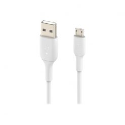 Belkin BOOST CHARGE - Cable USB - Micro-USB tipo B (M) a USB (M) - 1 m - blanco