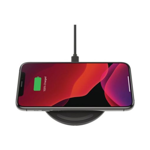 Belkin - Base de carga inalámbrica + adaptador de corriente CA - 10 vatios - negro - Imagen 6