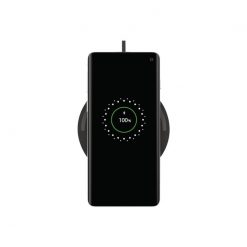 Belkin - Base de carga inalámbrica + adaptador de corriente CA - 10 vatios - negro