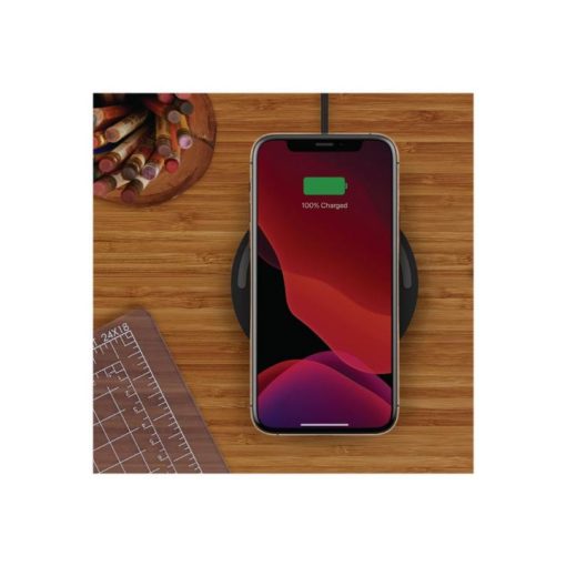 Belkin - Base de carga inalámbrica + adaptador de corriente CA - 10 vatios - negro - Imagen 9