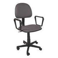 Computer Chair w/ Arm Rest (Black)