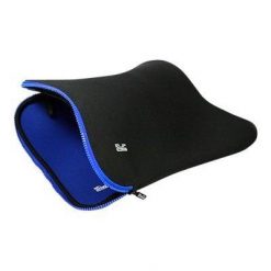 Klip Xtreme KSN-115 Reversible laptop sleeve - Funda para portátil - 15.6" - negro, azul