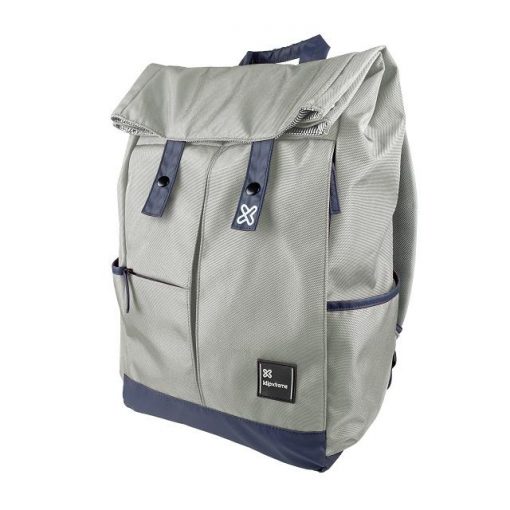 Klip Xtreme - Notebook carrying backpack - 15.6" - 600D polyester - Silver
