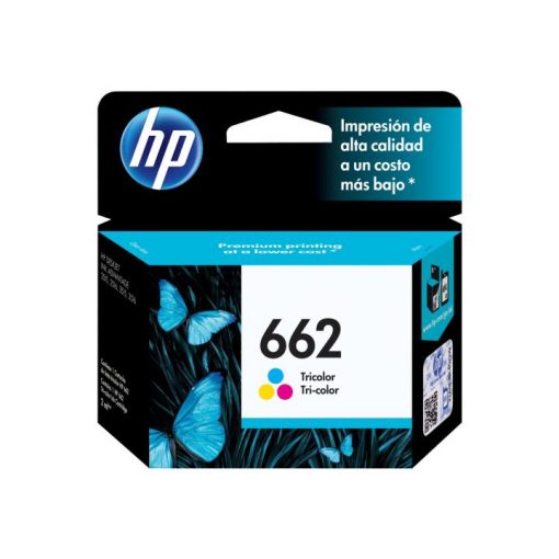 HP 662 - Color (cian, magenta, amarillo) - original - Ink Advantage - cartucho de tinta
