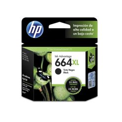 HP 664XL | Cartucho de tinta - Negro F6V31AL