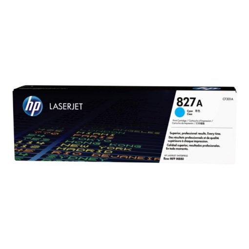 HP 827A - Cián - original - LaserJet - cartucho de tóner (CF301A)
