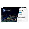 HP 653A - Cián - original - LaserJet - cartucho de tóner (CF321A)