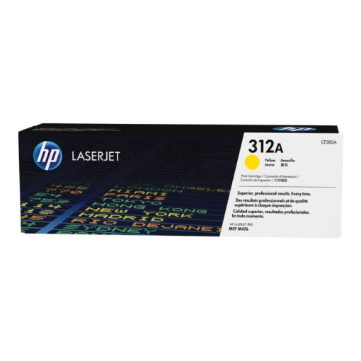 HP 312A - Amarillo - original - LaserJet - cartucho de tóner (CF382A)