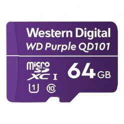 WD Purple SC QD101 WDD064G1P0C - Tarjeta de memoria flash - 64 GB - UHS-I U1 / Class10