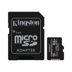 Kingston Canvas Select Plus - Tarjeta de memoria flash (adaptador microSDXC a SD Incluido)