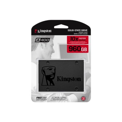 Kingston A400 - Unidad en estado sólido - 960 GB - interno - 2.5" - SATA 6Gb/s - Imagen 3