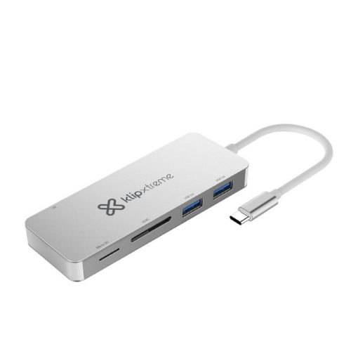 Klip Xtreme - Card reader - microSD / SD Memory Card - USB 3.0/USB-C