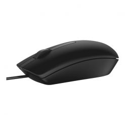 Dell MS116 - Ratón - óptico - 3 botones - cableado - USB - negro