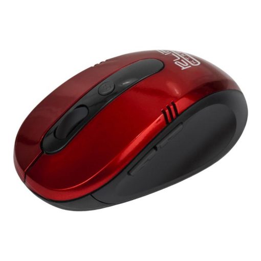 Klip Xtreme KMW-330 Vector - Ratón - ergonómico - óptico - 6 botones - inalámbrico - 2.4 GHz