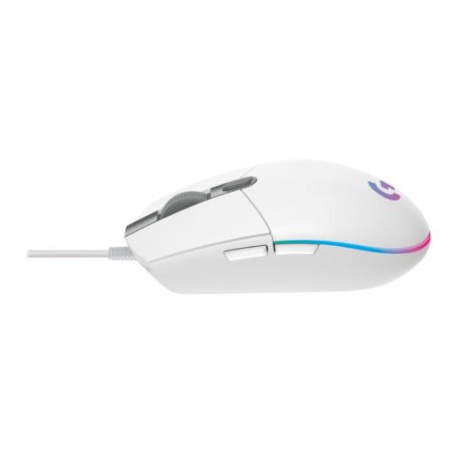 Logitech Gaming Mouse G203 LIGHTSYNC - Ratón - óptico - 6 botones - cableado - USB - blanco - Imagen 5