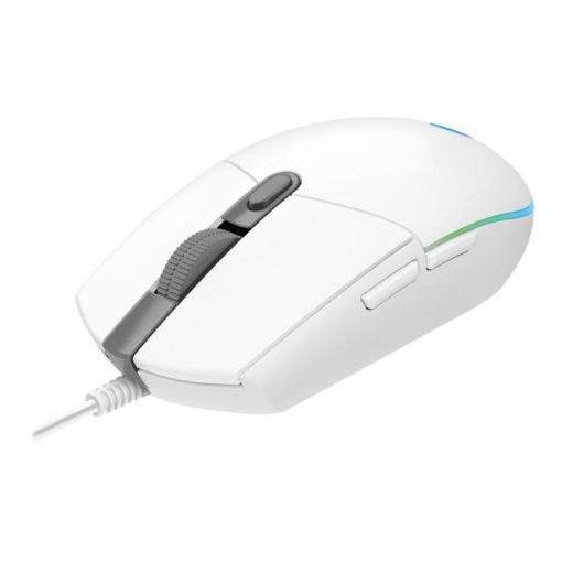 Logitech Gaming Mouse G203 LIGHTSYNC - Ratón - óptico - 6 botones - cableado - USB - blanco - Imagen 3