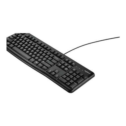 Logitech K120 - Teclado - USB - inglés - negro - Imagen 2