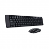 Logitech Wireless Combo MK220 - Juego de teclado y ratón - 2.4 GHz - Español