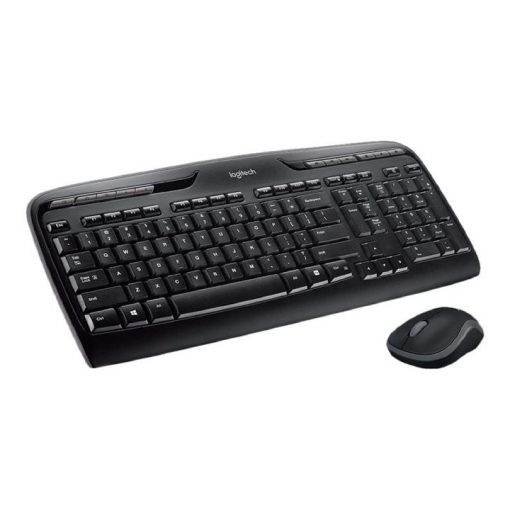 Logitech Wireless Desktop MK320 - Juego de teclado y ratón - inalámbrico - 2.4 GHz