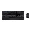 Logitech Wireless Combo MK345 - Juego de teclado y ratón - inalámbrico - 2.4 GHz - QWERTY