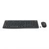 Logitech MK295 Silent - Juego de teclado y ratón - inalámbrico - 2.4 GHz - grafito