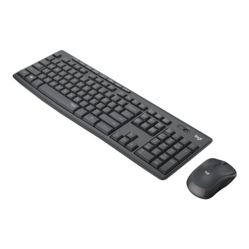 Logitech MK295 Silent - Juego de teclado y ratón - inalámbrico - 2.4 GHz - grafito - Imagen 2